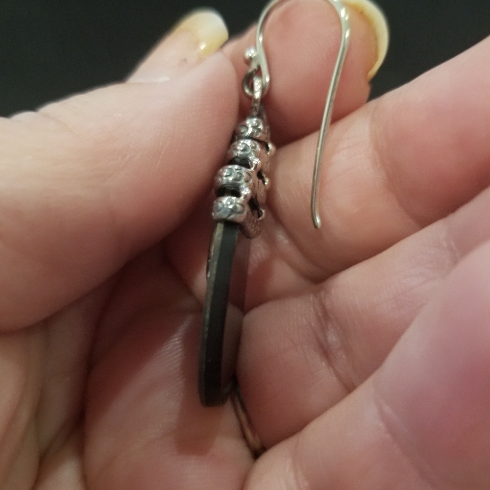 Abalone Shell Earrings - image 3